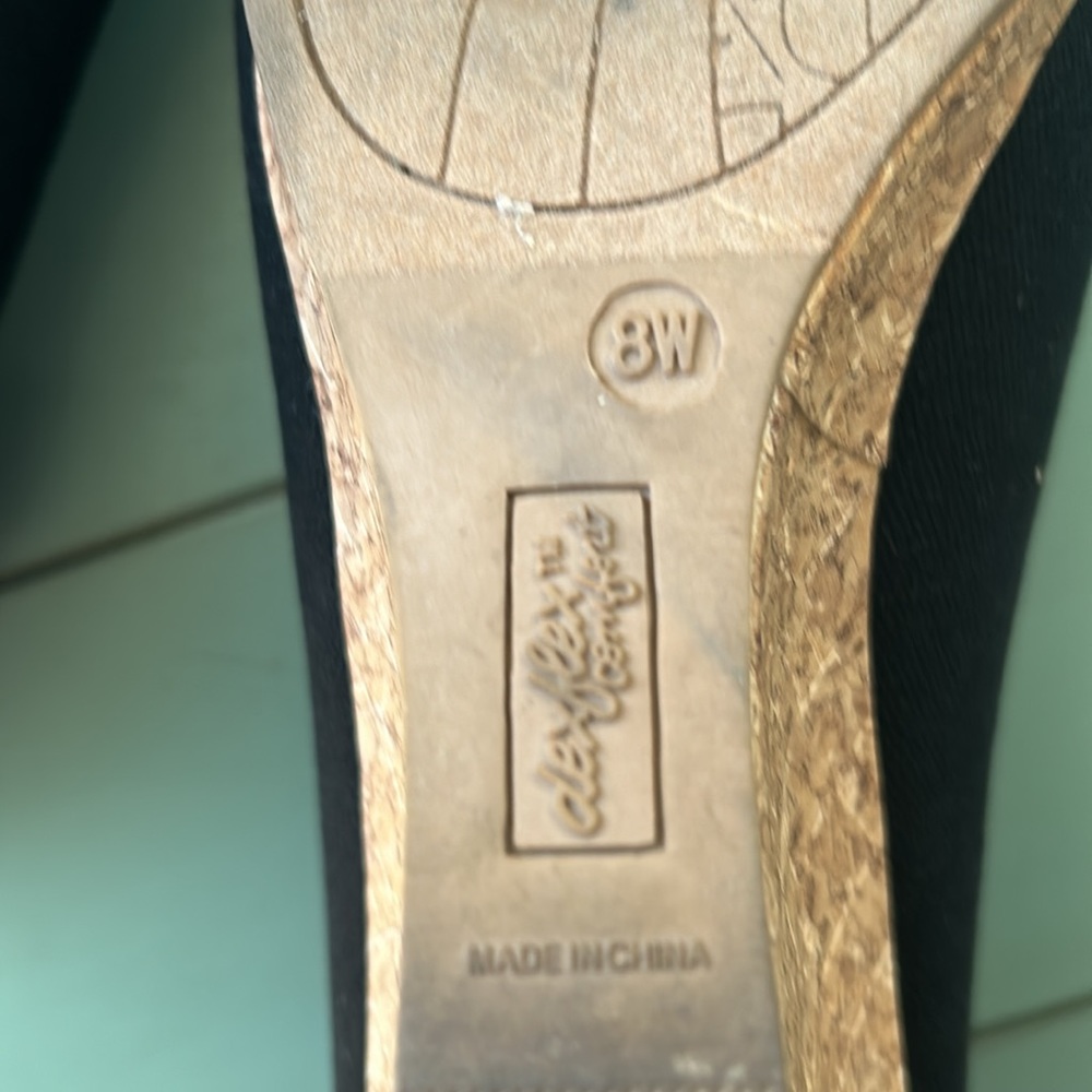 Dexflex Comfort Caitlyn Comfort Wedge Sandals Sz 8W - Picture 13 of 14